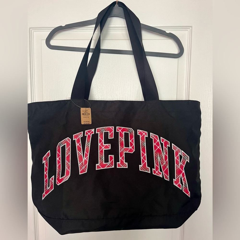 Black Tote Bag by PINK Victoria's Secret